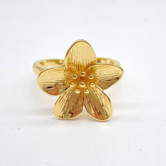 ANILLO FLOR CALIZ