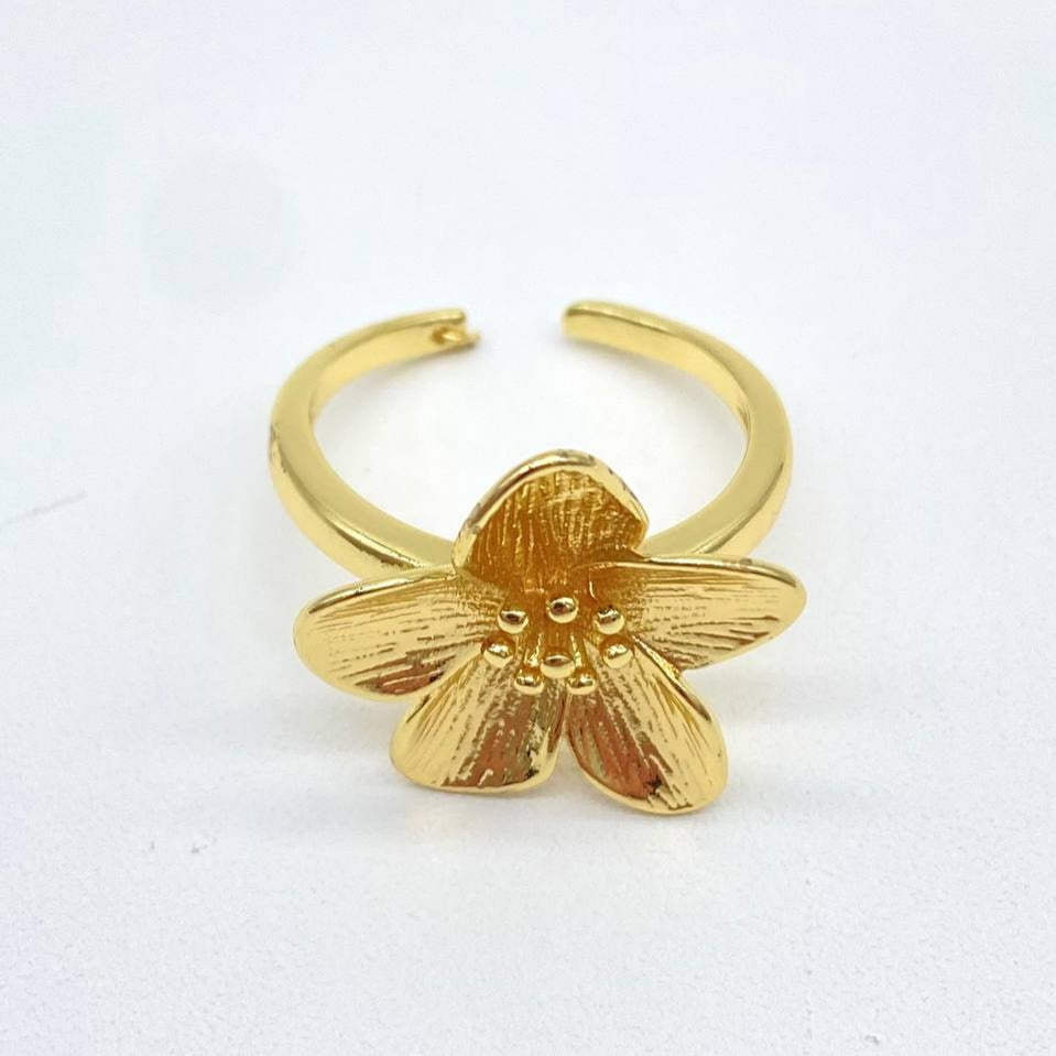 ANILLO FLOR CALIZ