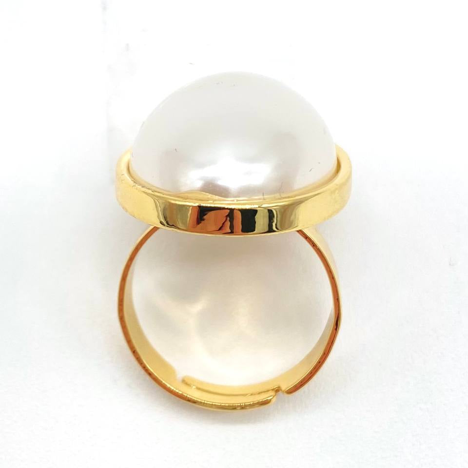 ANILLO PERLA OVAL