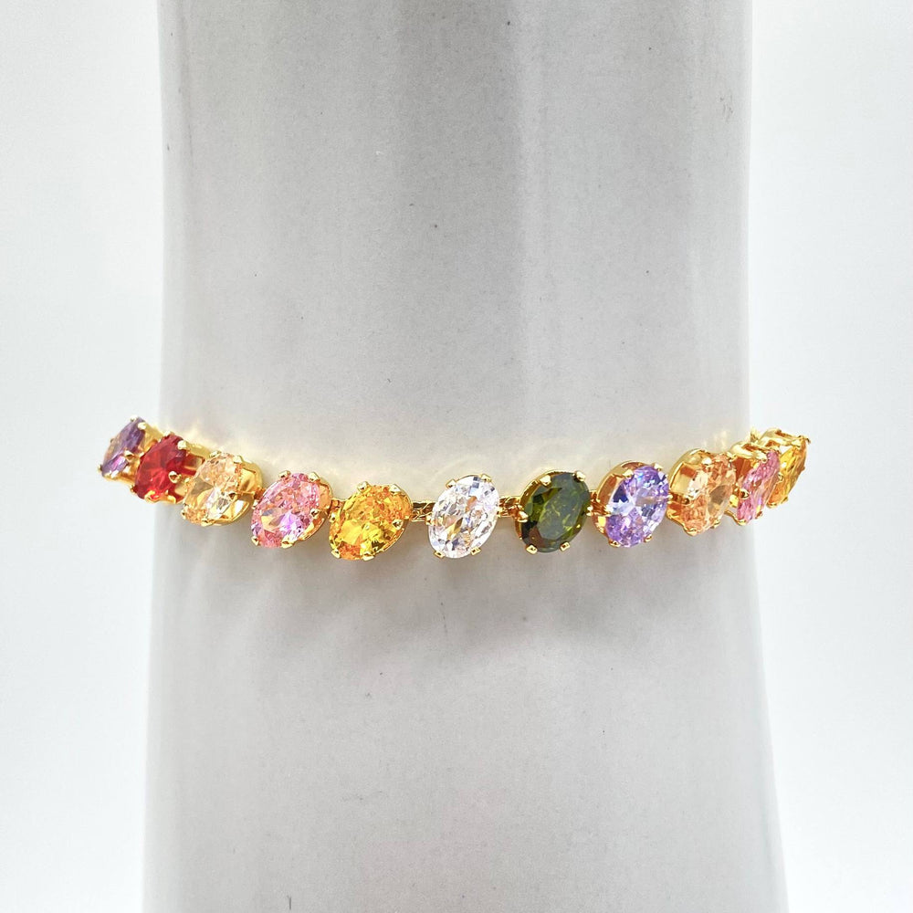 PULSO COLORES CHAPA DE ORO 18K