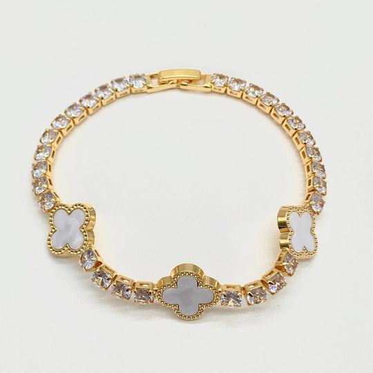 PULSERA TENNIS CON VAAN CLEEF