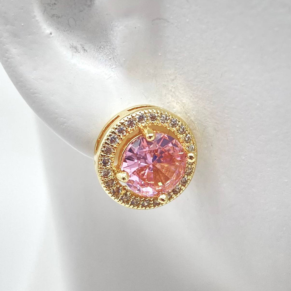 BROQUEL CHAPA DE ORO 18K ROSA