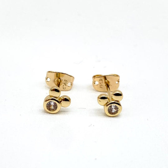 BROQUEL MICKKY CHAPA DE ORO 18K