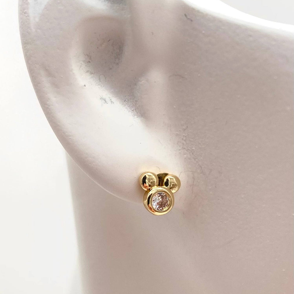 BROQUEL MICKKY CHAPA DE ORO 18K