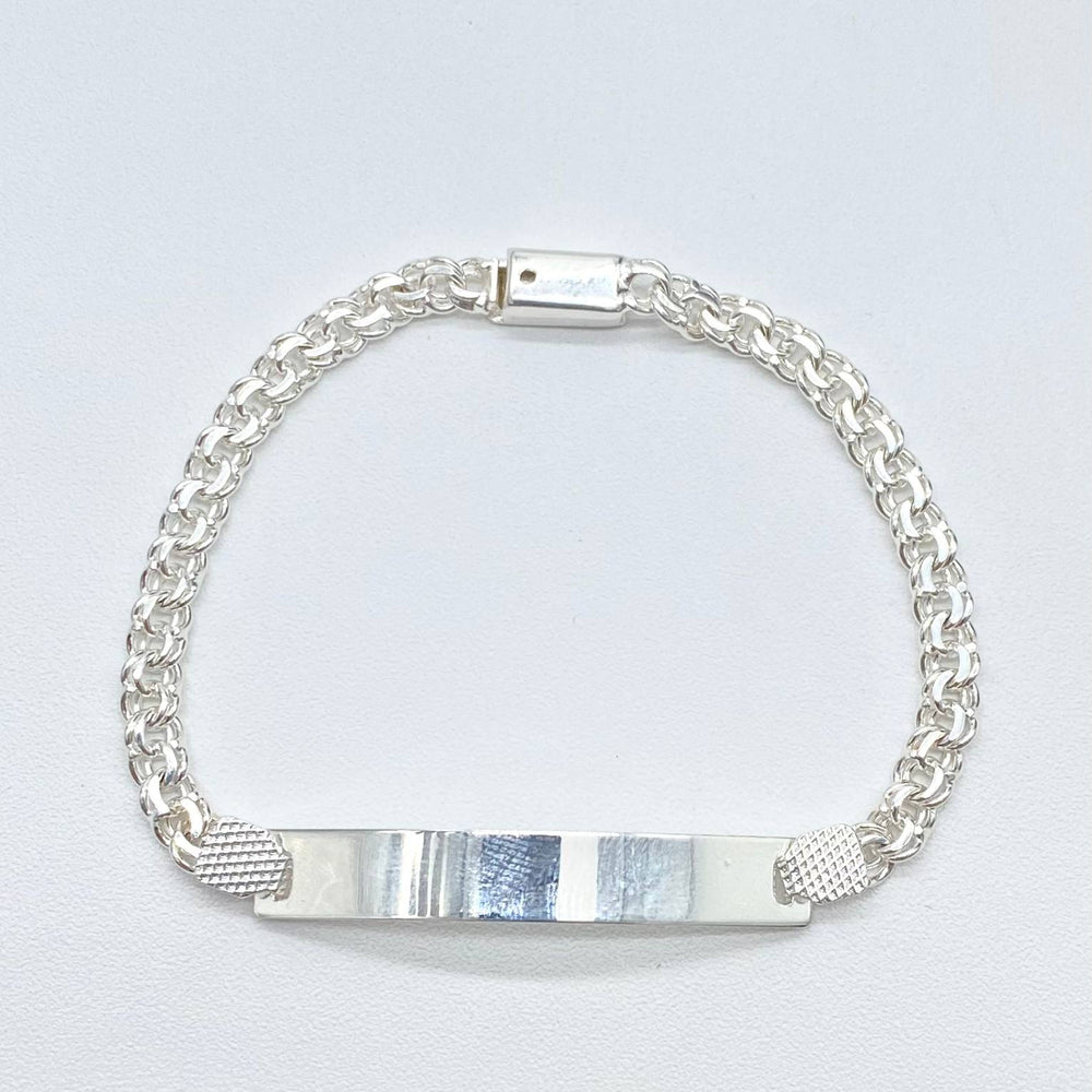 ESCLAVA TEJIDO CHINO PLATA 925
