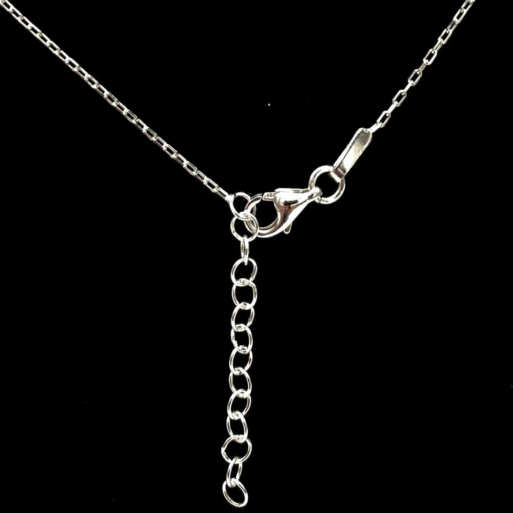 CADENA DIJE CORAZON PLATA 925