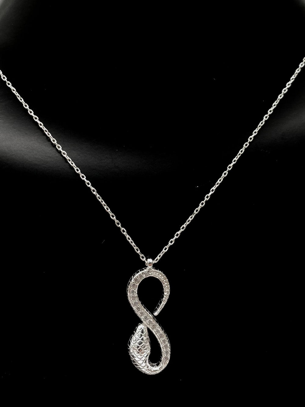 CADENA VIBORA PLATA 925