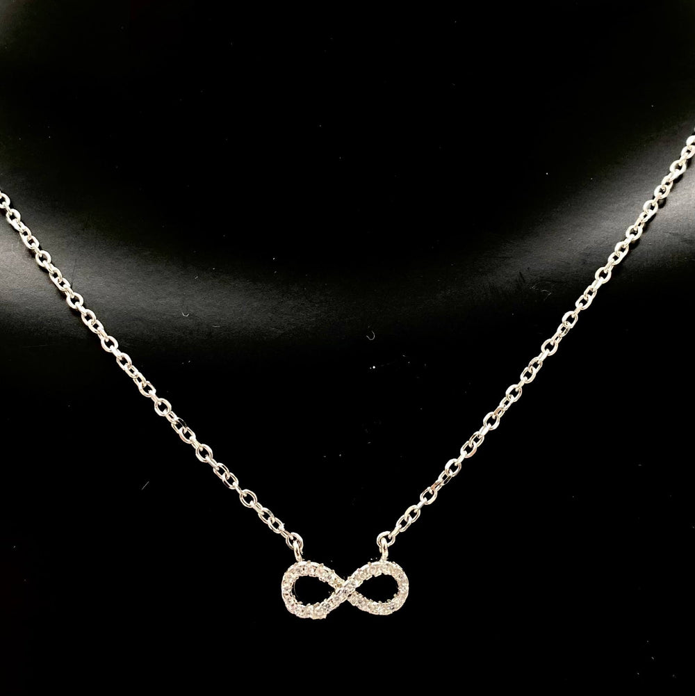 CADENA CON DIJE INFINITO PLATA 925