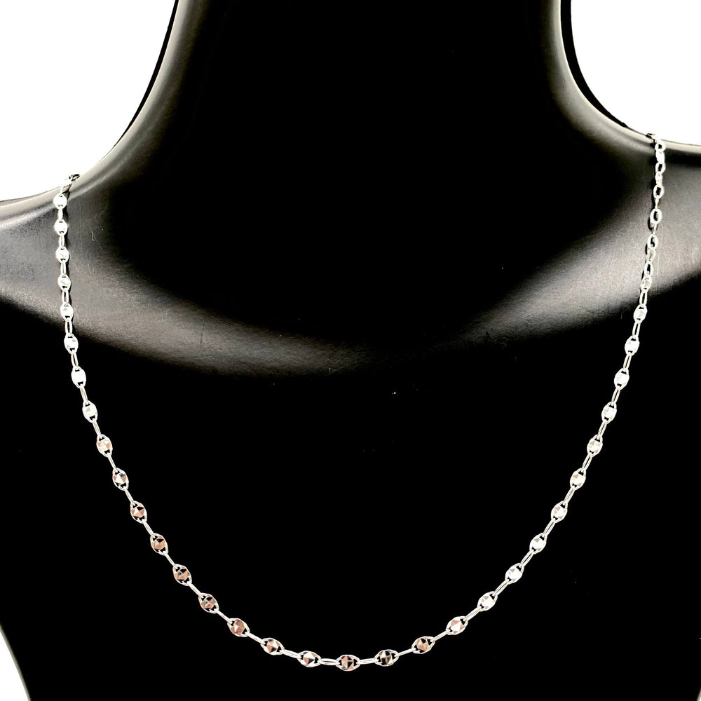 CADENA GUSSI TORSAL PLATA 925