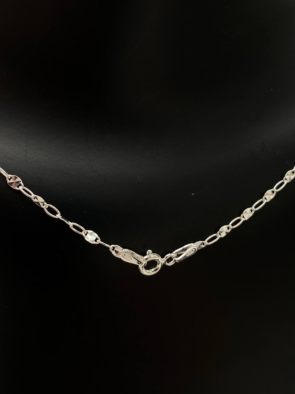 CADENA GUSSI TORSAL PLATA 925