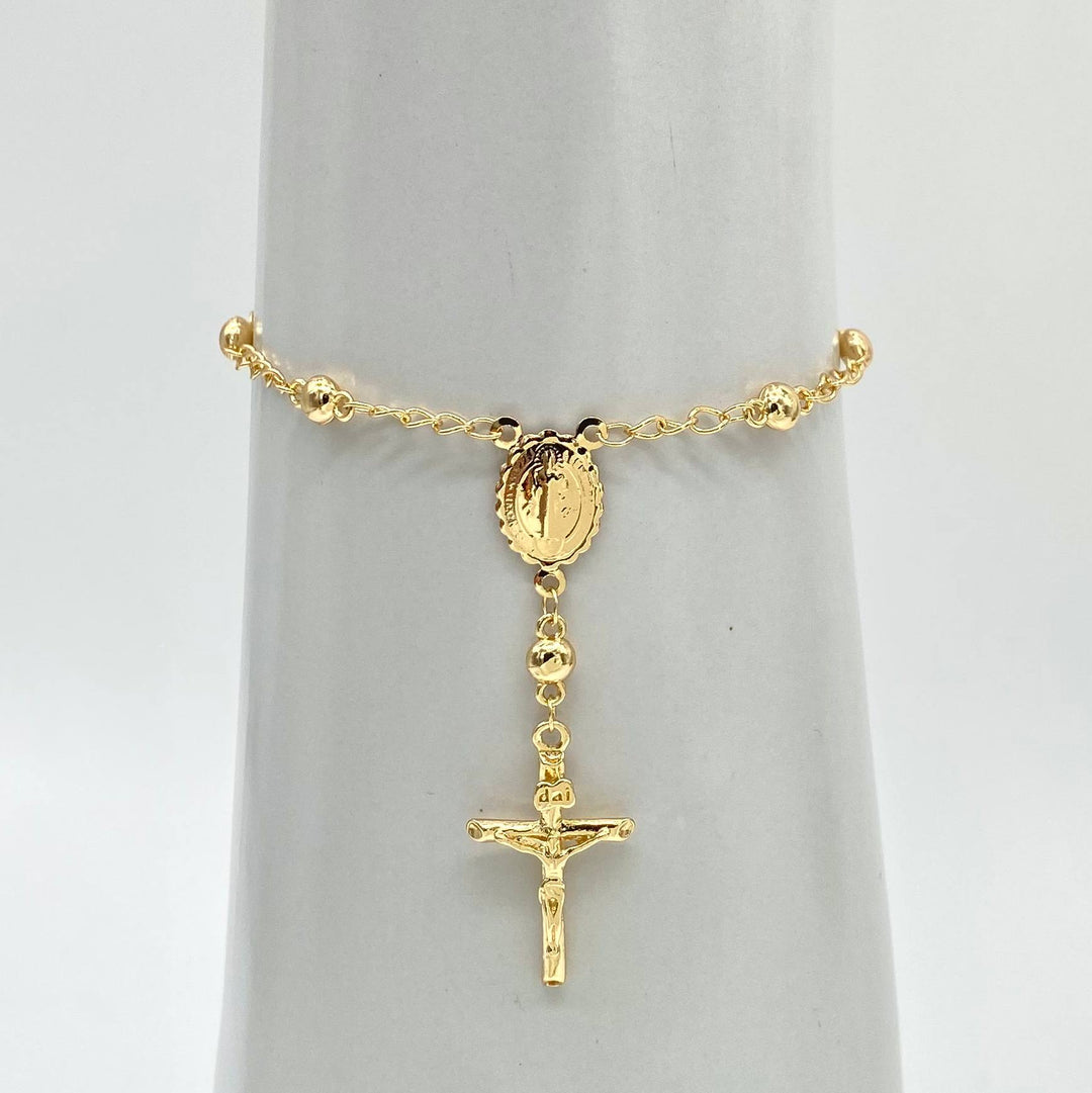 Pulsera descenario– Chapa de Oro 18K | MAEL