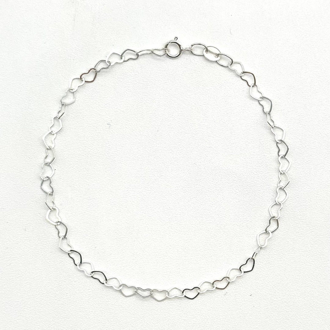 Pulsera de Corazones – Plata 925 | Mael Joyería