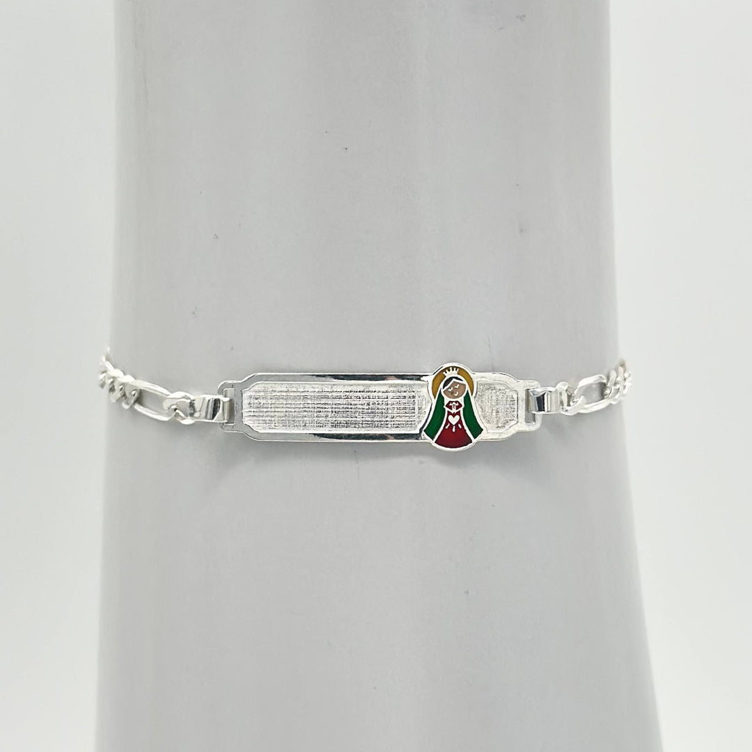 Pulsera Virgen de Guadalupe – Plata 925 | Mael Joyería