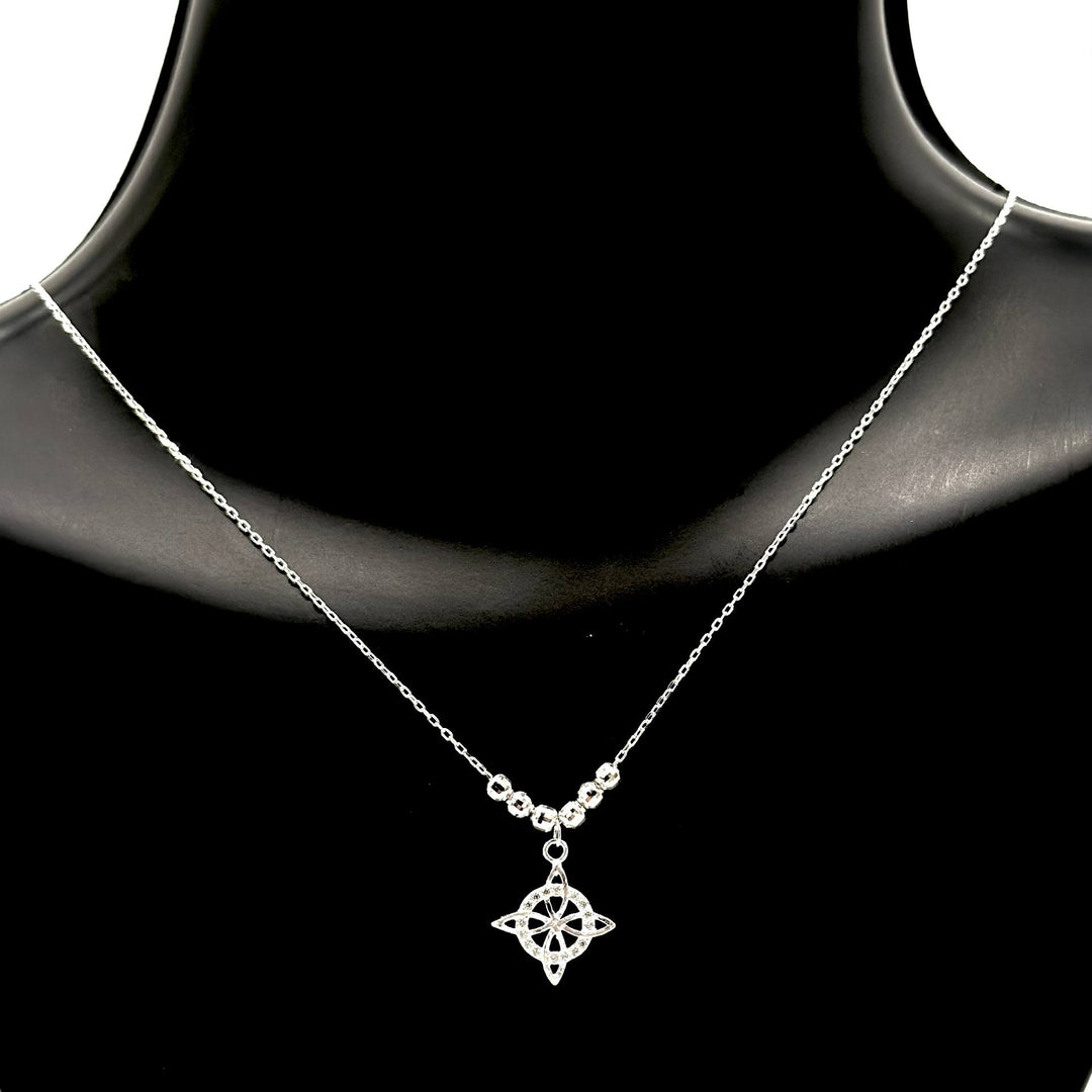 Cadena nudo de bruja de Plata 925 | Mael Joyeria
