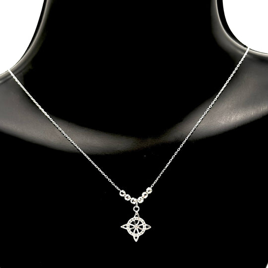 Cadena nudo de bruja de Plata 925 | Mael Joyeria