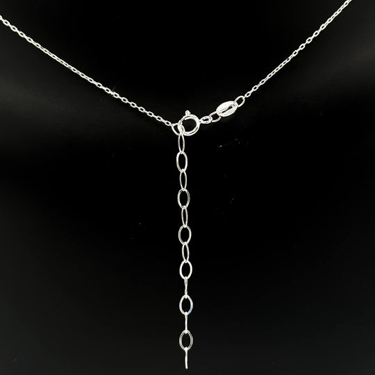 Cadena con Dije Nudo de Bruja de Plata 925 | Mael Joyeria