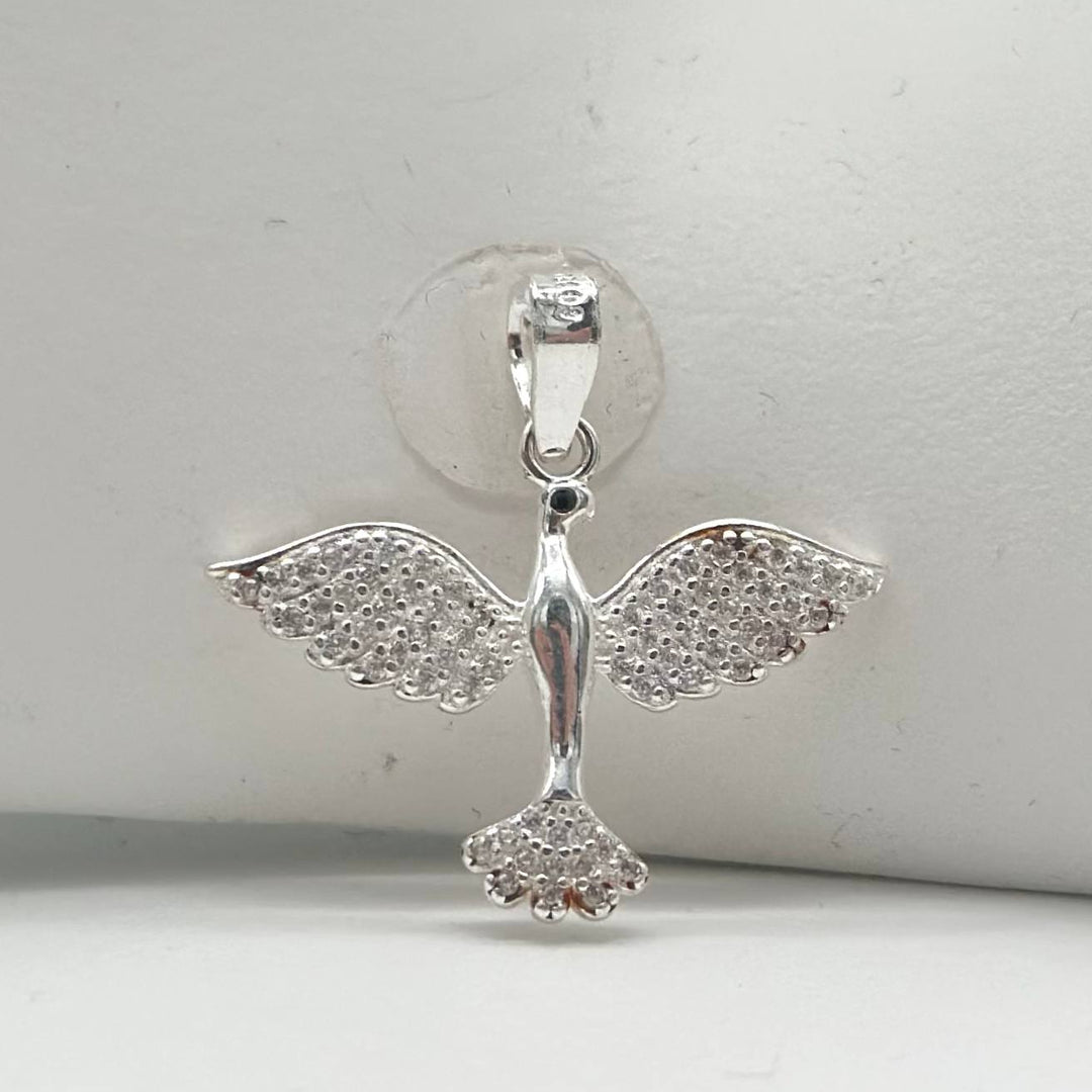 Dije Paloma de la Paz en Plata 925 con Zirconias | Mael Joyería