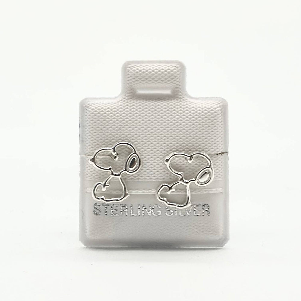 Broquel Snoopy en Plata 925 | Mael Joyería