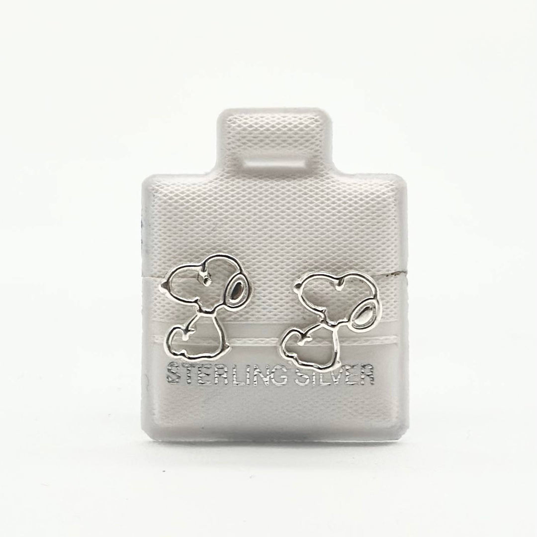 Broquel Snoopy en Plata 925 | Mael Joyería