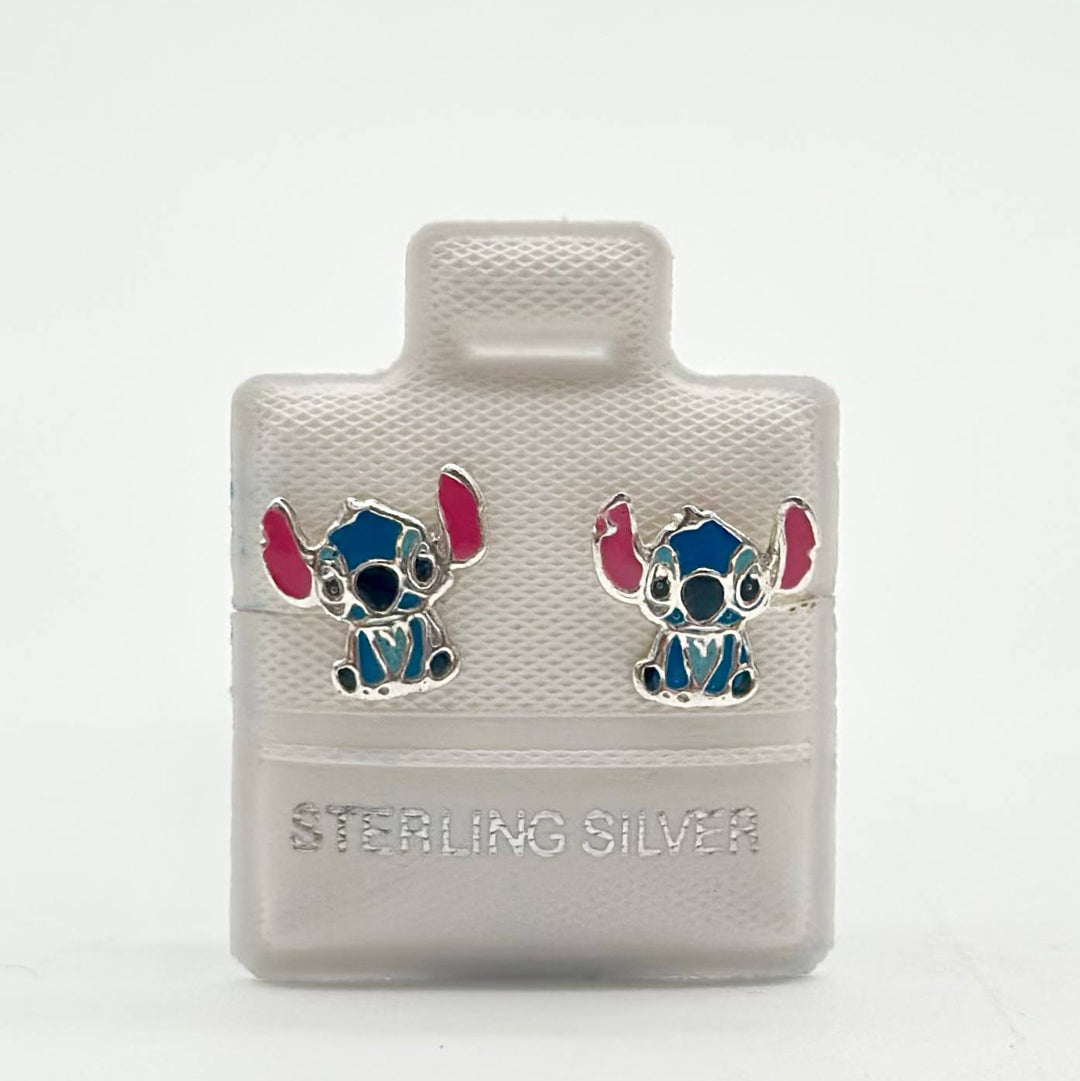 Broquel Sttitch de Plata 925 con Esmalte de Color | Mael Joyería