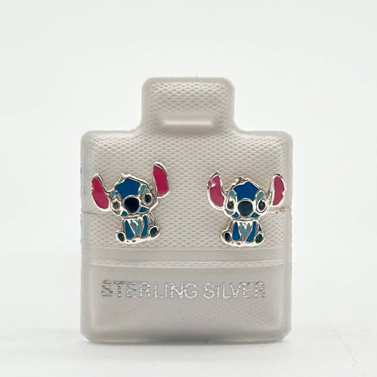Broquel Sttitch de Plata 925 con Esmalte de Color | Mael Joyería