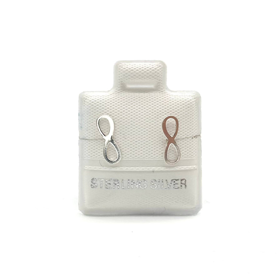 Broquel Infinito Minimalista en Plata 925 | Mael Joyería
