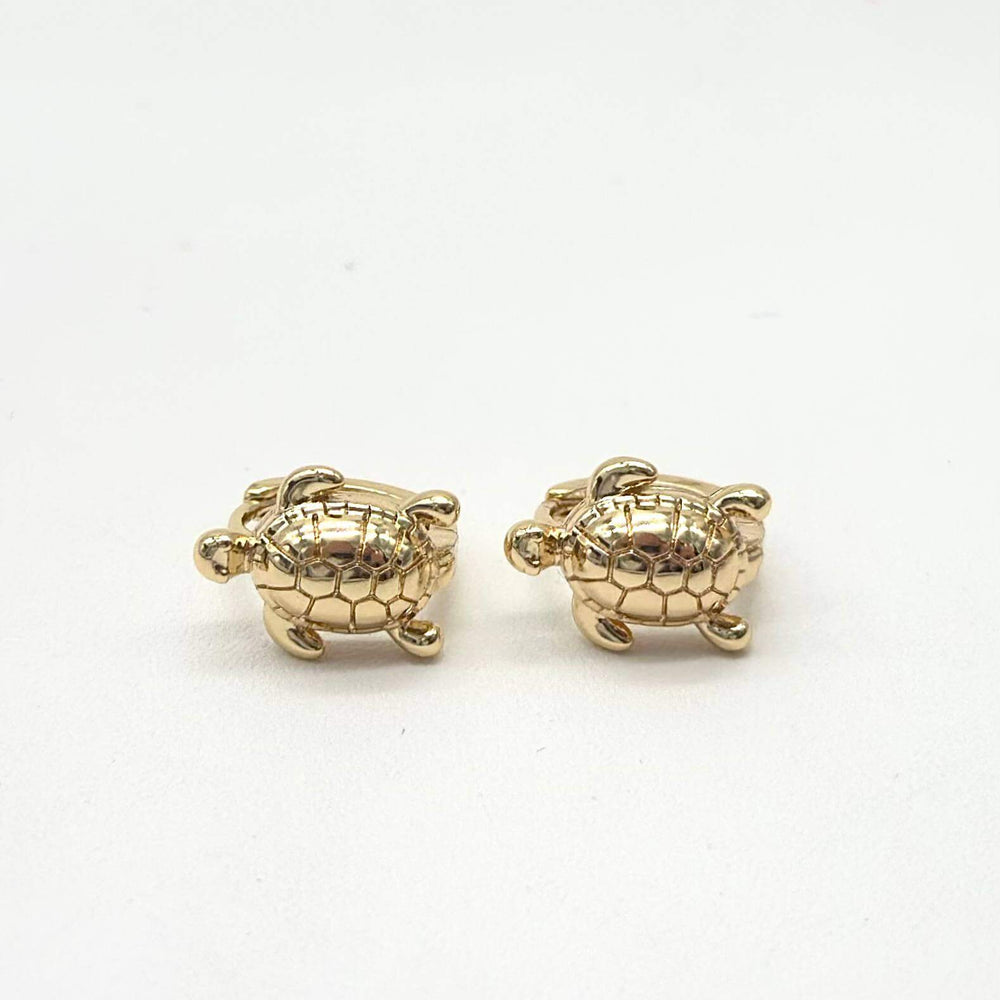 Broquel Tortuga en Chapa de Oro 18K | Mael Joyería