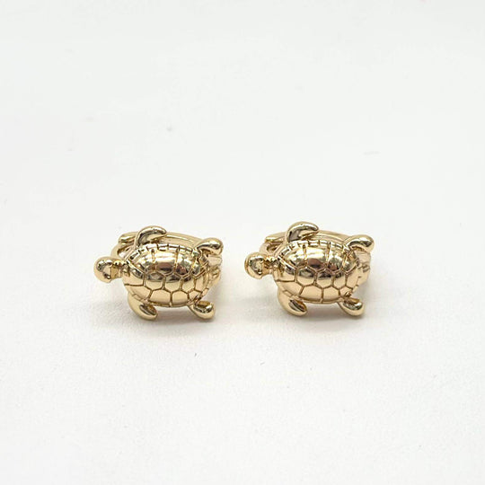 Broquel Tortuga en Chapa de Oro 18K | Mael Joyería