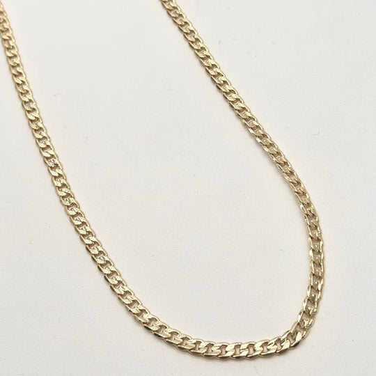 Cadena Cubana en Chapa de Oro | Mael Joyería