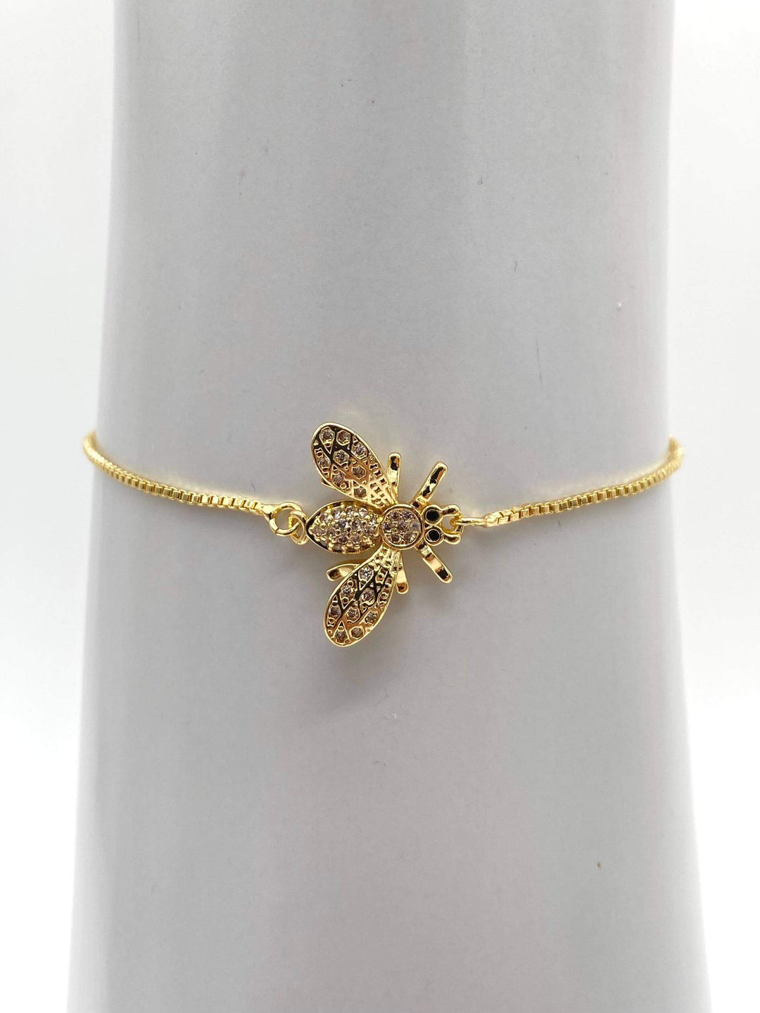Pulsera abeja– Chapa de Oro 18K | MAEL