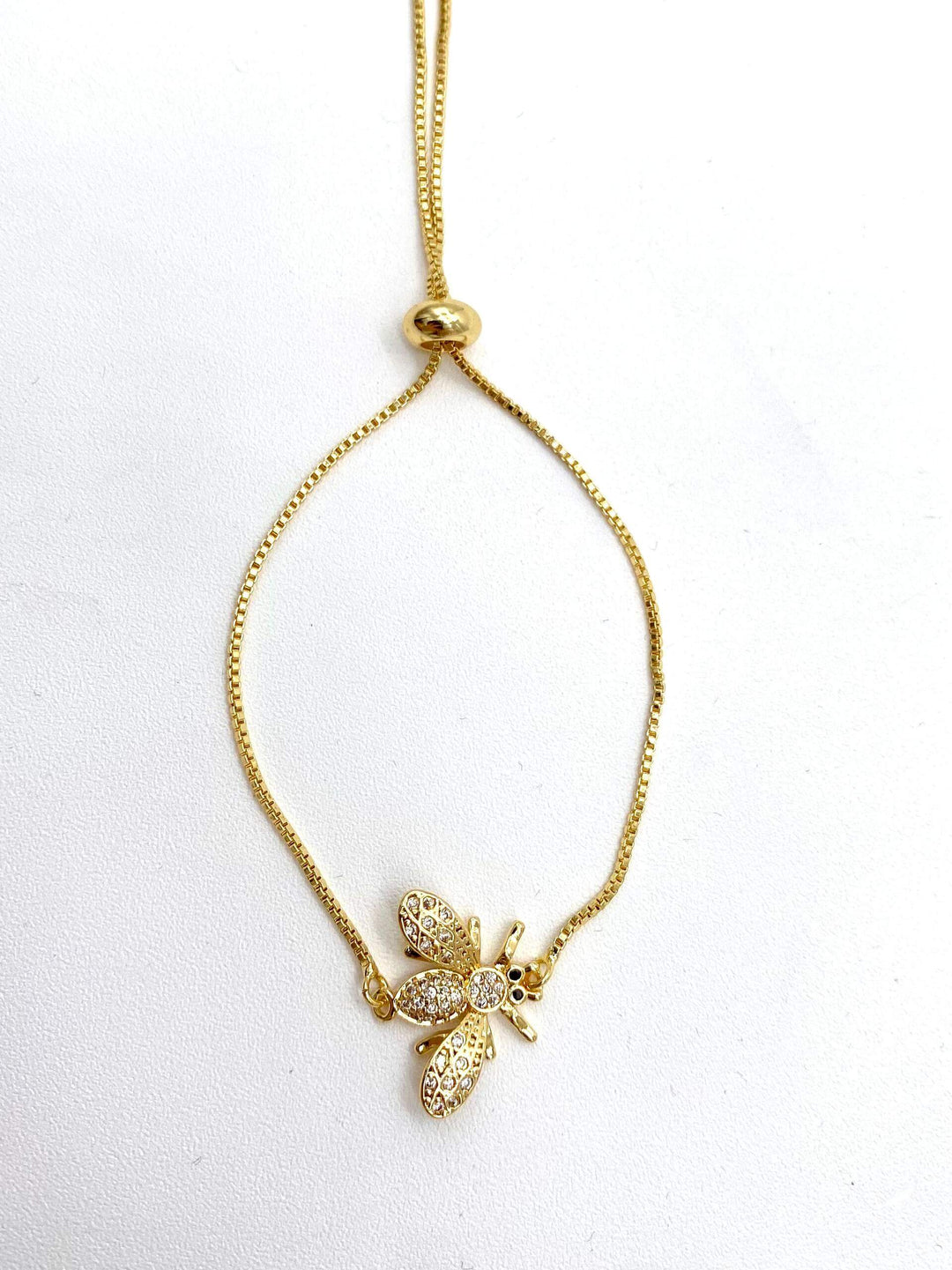 Pulsera abeja– Chapa de Oro 18K | MAEL
