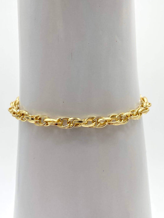 Pulsera torsal– Chapa de Oro 18K | MAEL