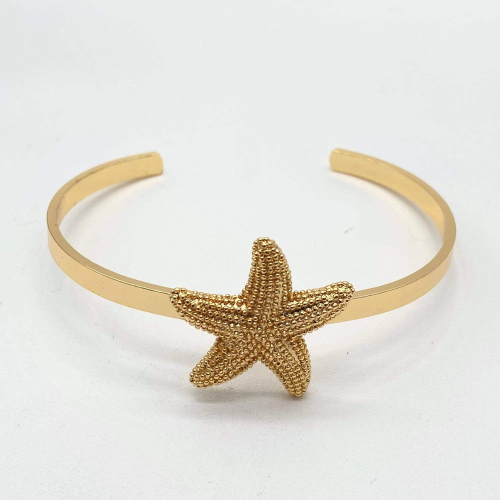 Brazalete estrella de mar– Chapa de Oro 18K | MAEL